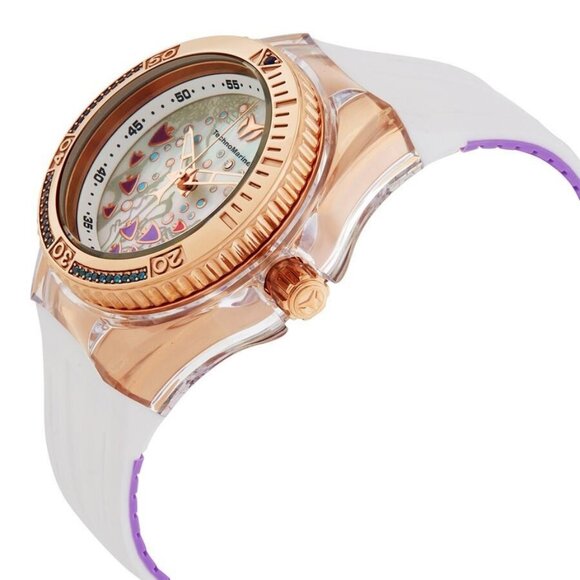 NWT Authentic Technomarine Cruise Quartz Mother of Pearl Dial Women's Watch - Picture 2 of 3